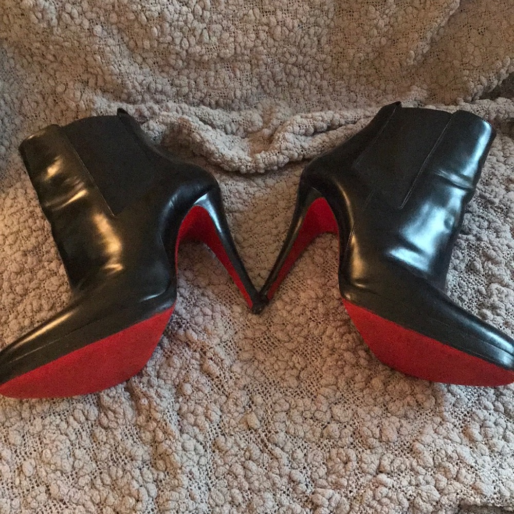 Christian Louboutin black boots